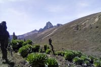 Climbing Mount Kenya