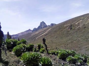 Climbing Mount Kenya