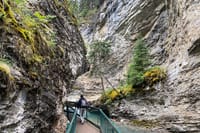 Johnston Canyon, Marble Canyon Icewalk and Banff Town day tour 3