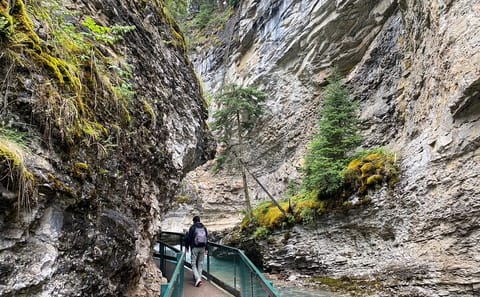 Johnston Canyon and Marble Canyon Icewalk from Calgary