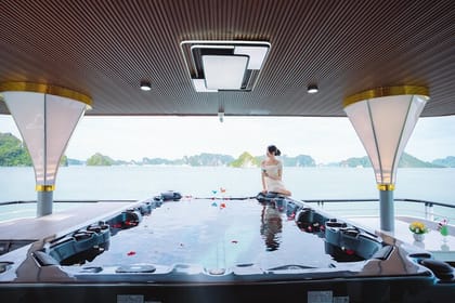 Apolo Premium 5 Star Ha Long Bay Cruise With Jacuzzi, Kayaking