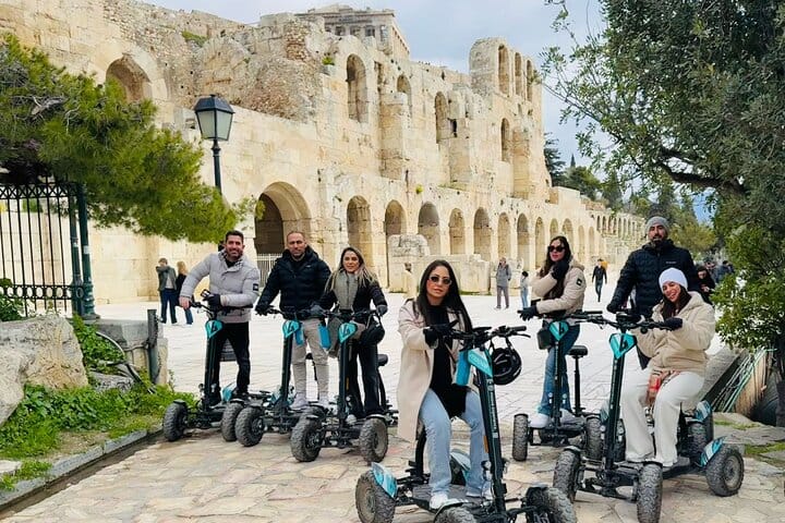 Ancient Athens Electric ATV Scooter Tour