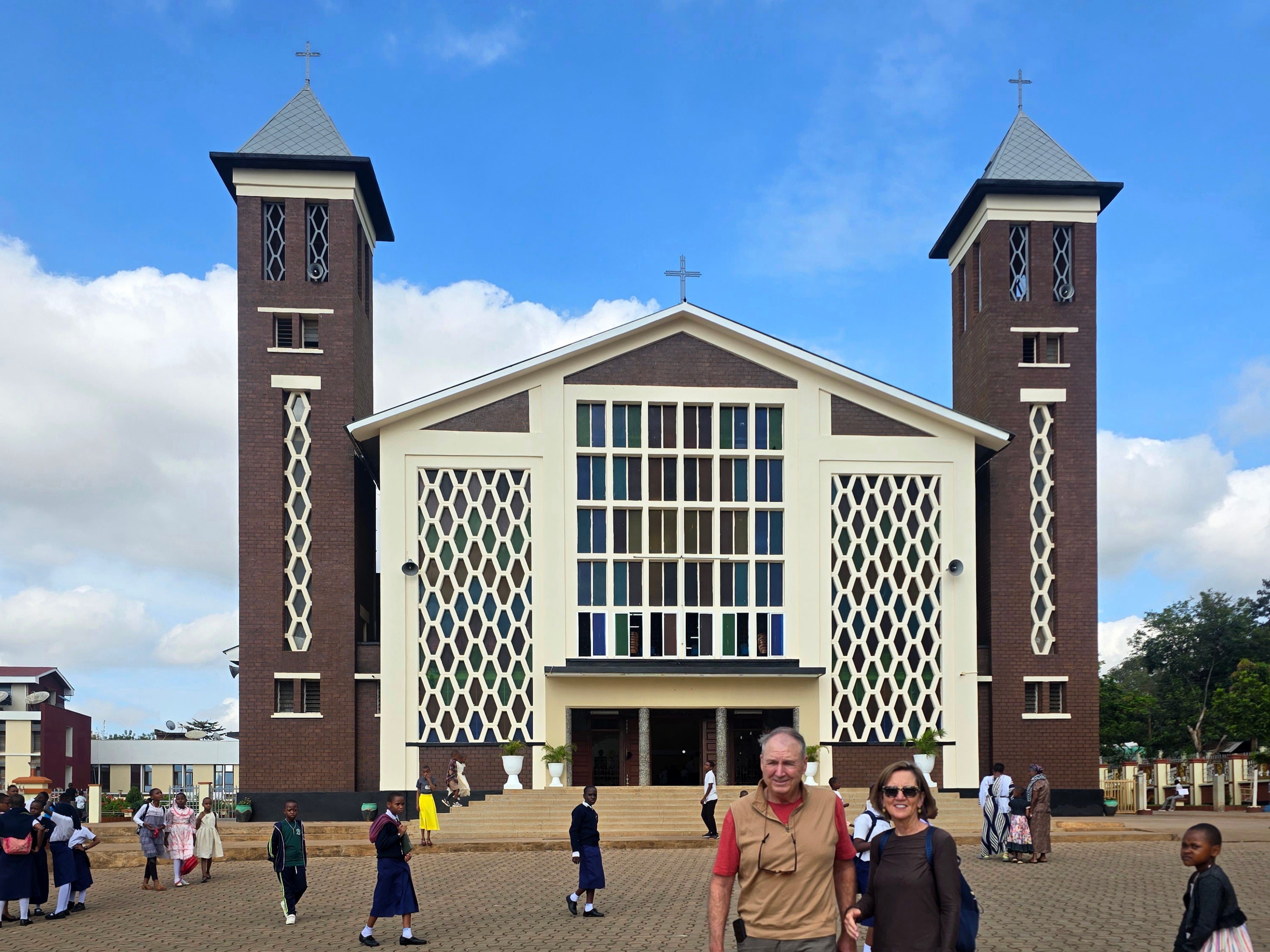 Historic Christ the King Cathedral building in Moshi town
