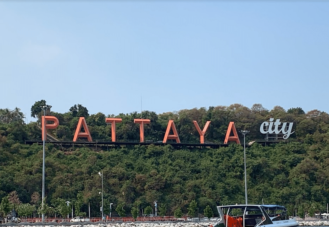 Pattaya City Sign