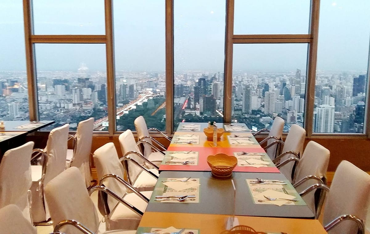 Lunch/Dinner @ Baiyoke Sky Hotel with Observation Deck