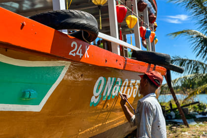 Electric Scooter Countryside Tour in Hoi An
