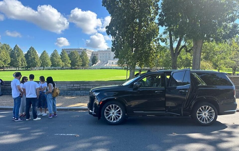 Private SUV City Tour of Washington, D.C. Self Guided