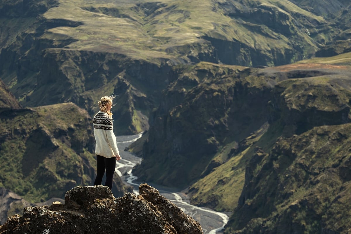 Þórsmörk Hiking Tour, Iceland