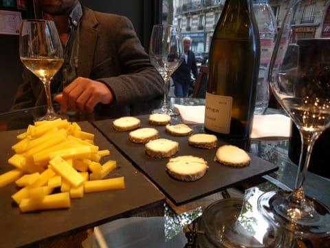 Wine and Cheese Tasting in Paris