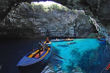 Secrets of Kefalonia: Private Tour Melissani, Assos & Fteri Beach