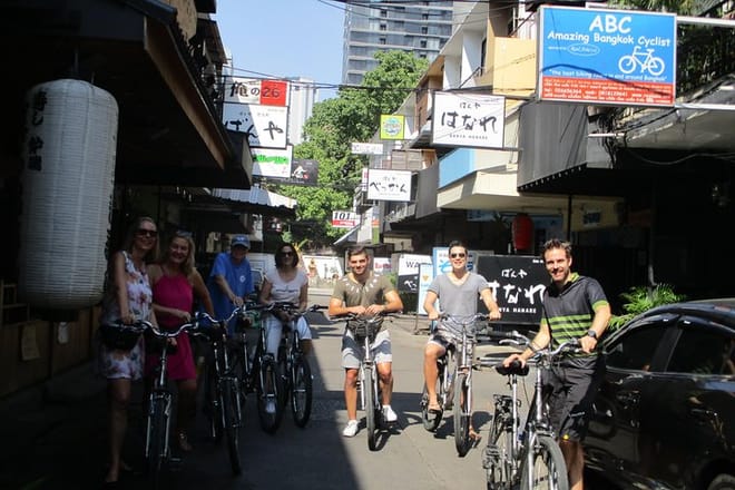 starting from ABC Amazing Bangkok Cyclist