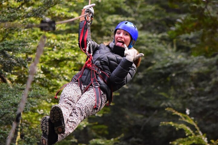 Cerro Lopez Zipline Adventure from Bariloche