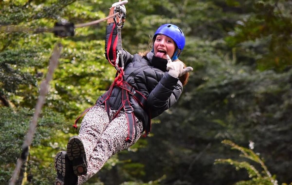 Cerro Lopez Zipline Adventure from Bariloche
