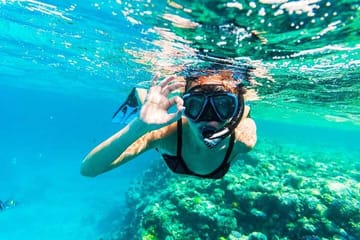 Snorkeling trip to Ras Mohamed & The White Island aboard Luxury Yacht