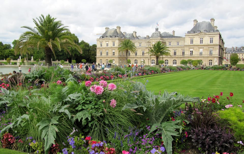 Leisurely Stroll Through the Luxembourg Garden in Paris