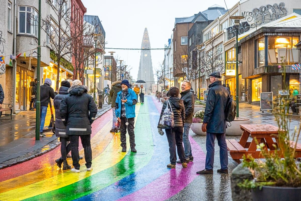 A group enjoying the Reykjavik CatWalk