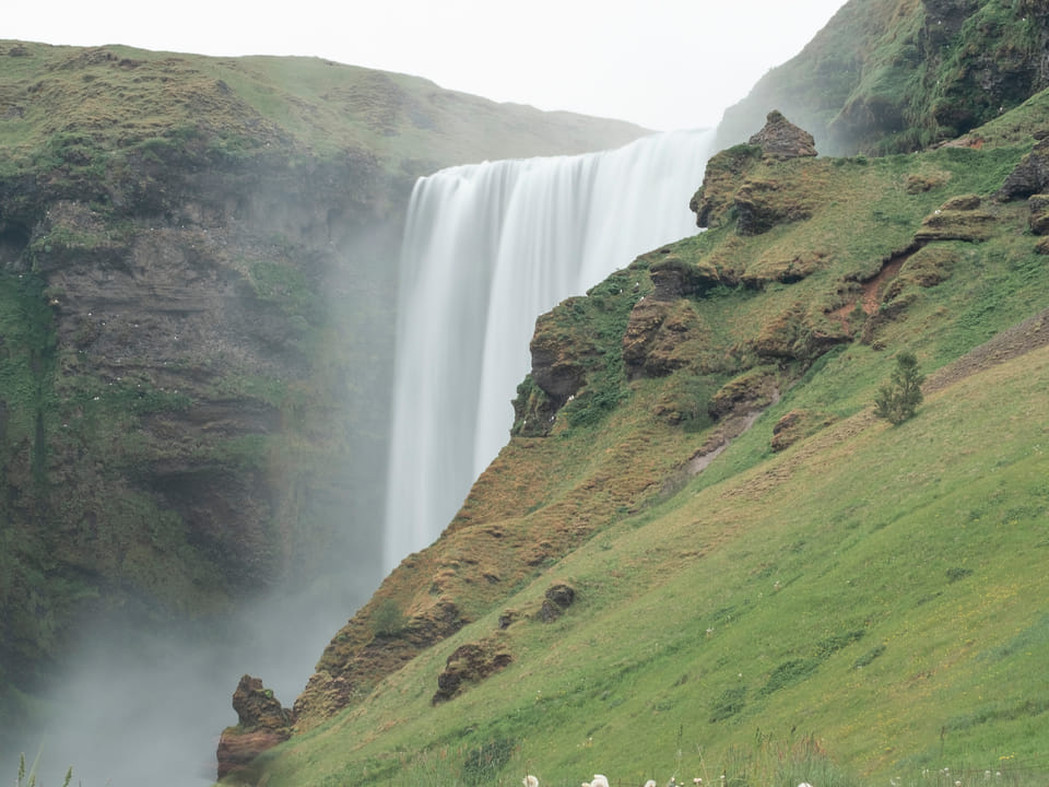 2 Day South Coast, Black Sand Beach & Glacier Lagoon Small Group Tour with Ice Cave — BusTravel Iceland