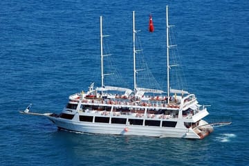 Alanya All Inclusive Yacht Tour With Hotel Transfer