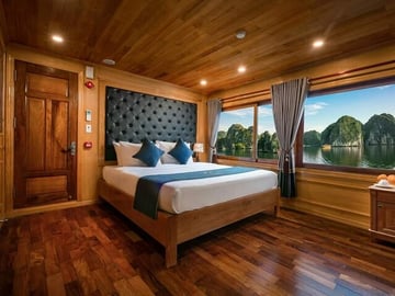 Halong Venezia Cruise - Ocean VIew Cabin