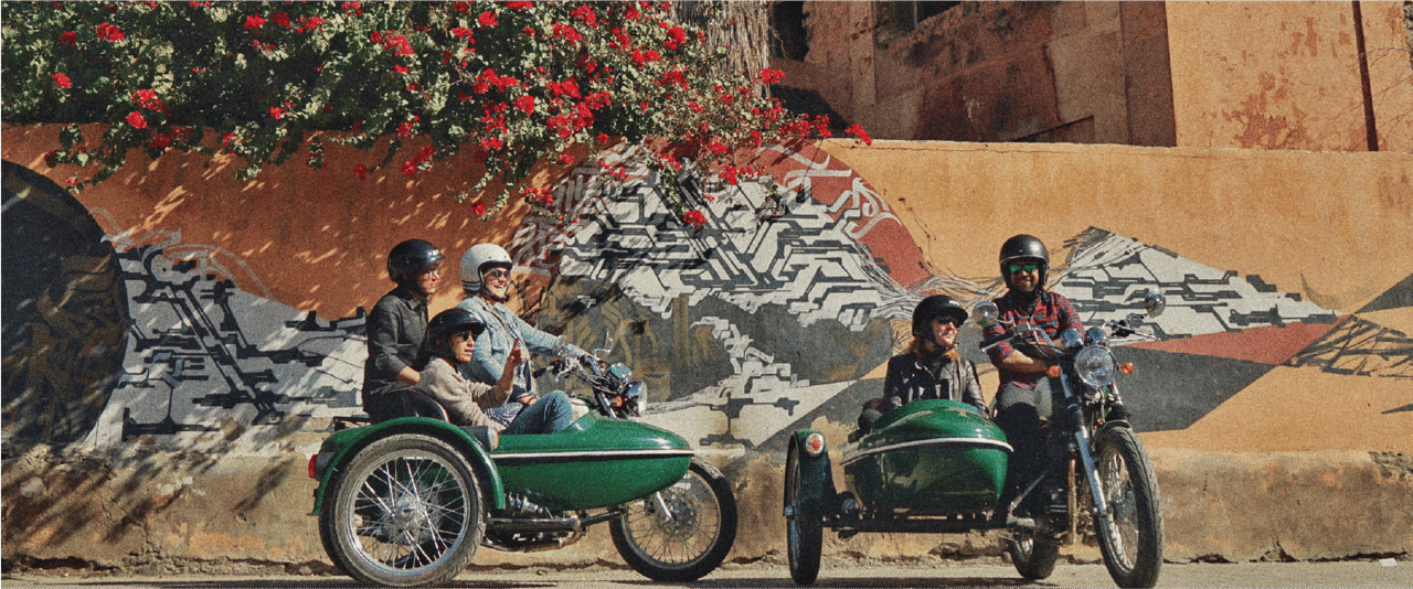½ Day: Glamour Marrakech on Vintage Sidecar Moto | Private & Luxury 4