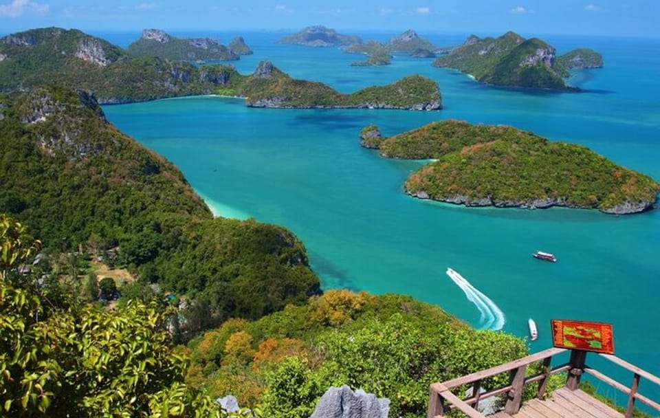 Koh Samui Angthong National Marine Park Day Trip by Speedboat