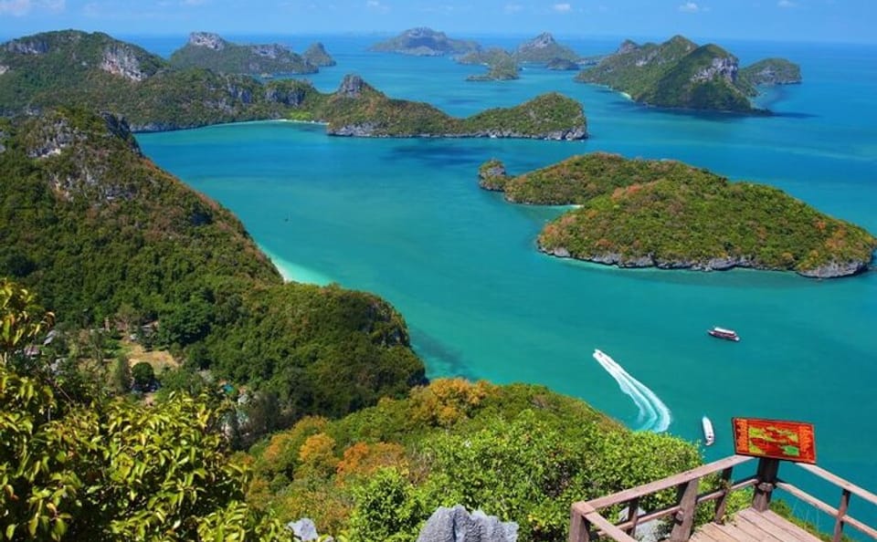 Koh Samui Angthong National Marine Park Day Trip by Speedboat