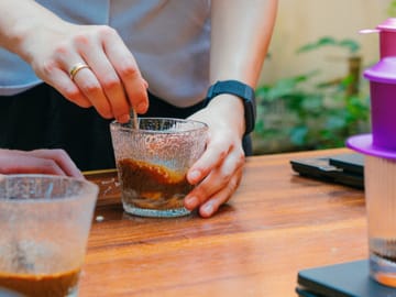 Hanoi Coffee Brewing Class with Snacks and Wine Tasting