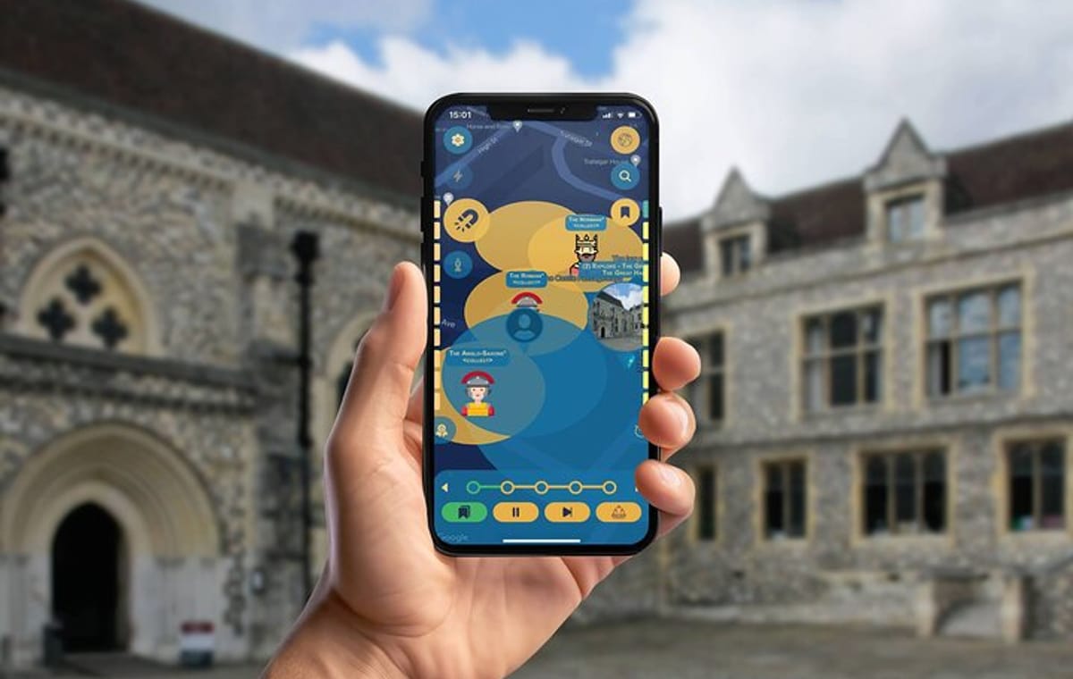 Winchester Smartphone App Self-Guided GPS Walking Tour