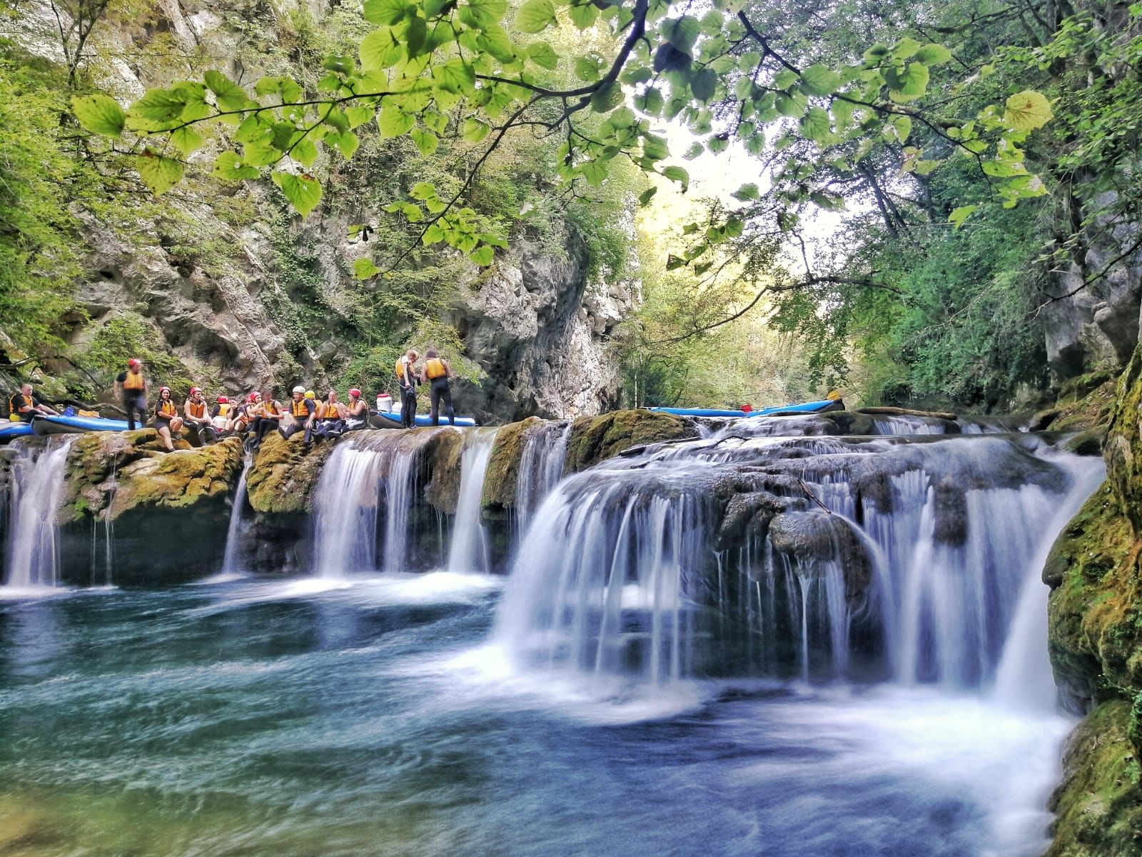 Kayaking Mreznica Canyon