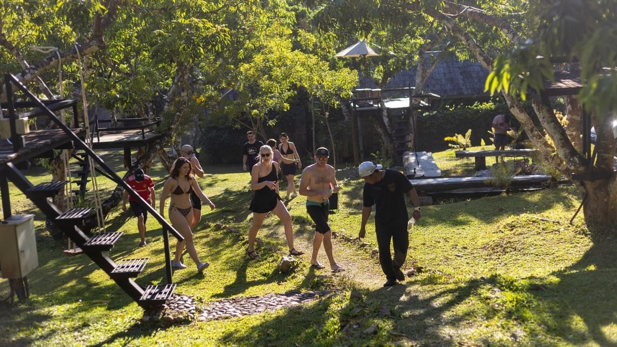 Chiang Mai Half-Day Adventure: River Tubing & Waterfall Slide