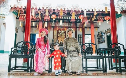 Cultural Bike Tour in Hoi An with Traditional Ao Dai