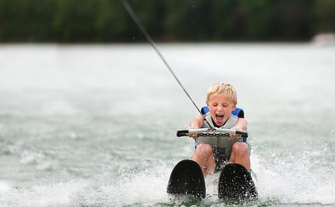 Water Skiing Adventure in Trincomalee, Sri Lanka