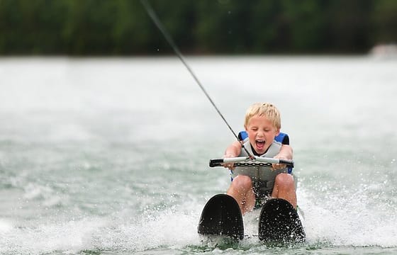Water Skiing in Trincomalee