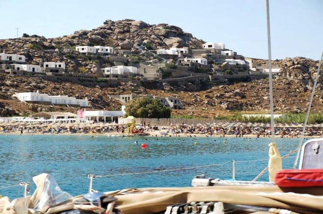 All Included Sailing Yacht Cruise to Mykonos South Beaches, Rhenia & Delos Islands photo 5