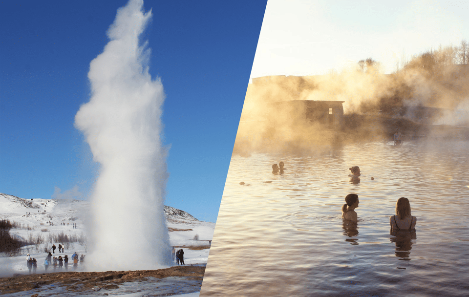 Private Golden Circle Tour with Secret Lagoon from Reykjavík