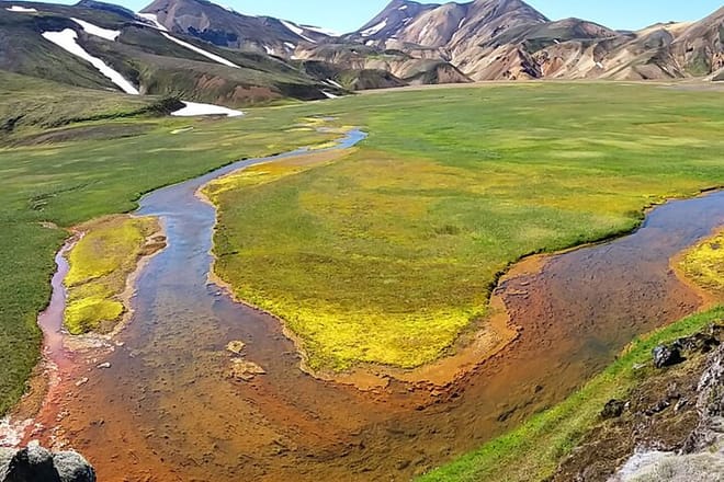 Landmannalaugar 4x4 Tour : Hekla Volcano | Waterfalls And Hotspring Bath - small group photo 5