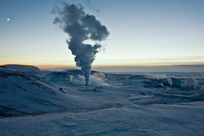 Lake Mývatn & Goðafoss Waterfall Tour - Winter photo 2