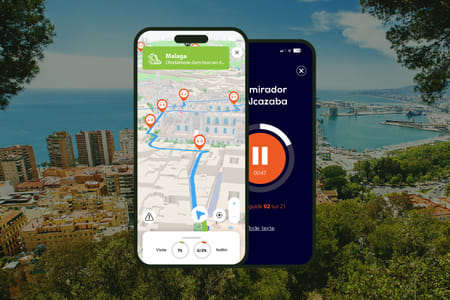 Malaga: Audio Guided Walking Tour (2:15 – 24 audio comments)