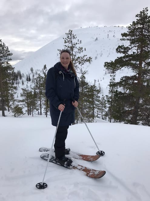 Wilderness Skiing in Powder Snow 7