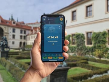 Prague Thirty Years War GPS App Walking Tour Mobile Game