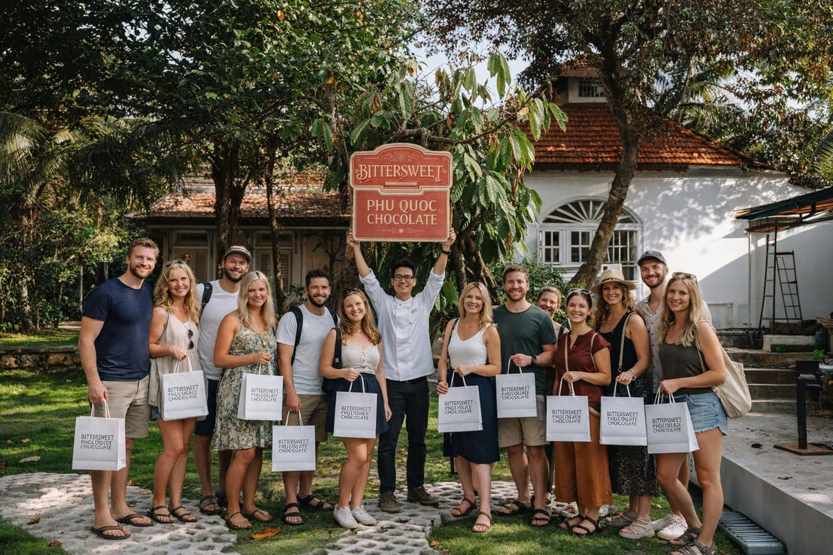 Bittersweet Chocolate Factory Visit & Making Chocolate Workshop