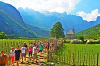 Amazing view of Theth Center