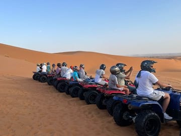 Overnight Merzouga Desert Tour from Erfoud with Camel Ride and ATV