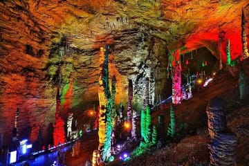 Private 1-Day Tour of Glass Bridge and Yellow Dragon Cave