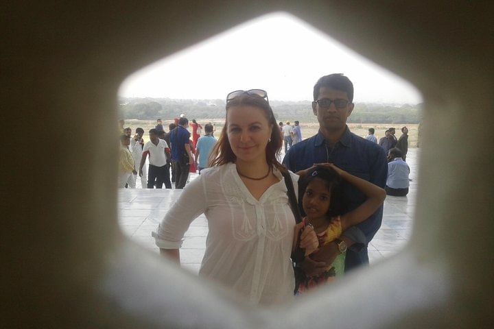 Taj Mahal Heart View