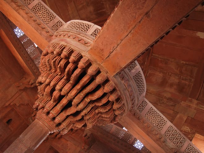 Unesco World Heritage Site in Fatehpur Sikri
