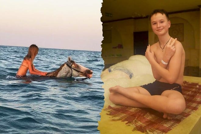 Horse riding trip with turkish bath Hurghada