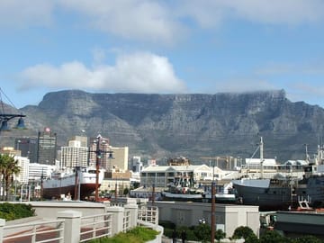 Table Mountain from V & A Waterfront