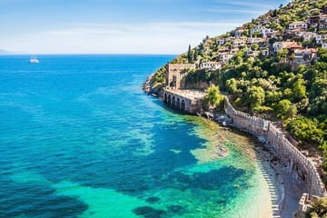 Alanya Catamaran Boat Tour with Lunch and Soft Drinks