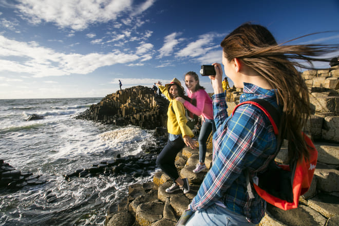 Giant's Causeway, Dark Hedges, & Belfast City
